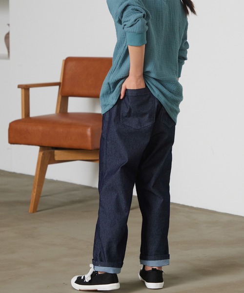 OMNES(オムネス)の「キッズ テーパードイージーパンツ(その他パンツ・キッズ・ベージュ/ブラック/ネイビー/グレー/カーキ/キャメル/ホワイト/チャコール/オリーブ/ブルーグレー/ブルー系その他2/グリーン系その他2/グレー系その他2/ブルー系その他/グリーン系その他/ブラウン系その他/ベージュ系その他/グレー系その他/ホワイト系その他/ブラック系その他・100/110/130/140/120)」の18枚目の写真