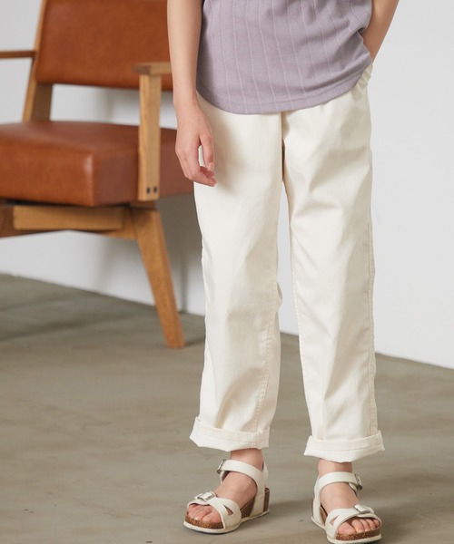 OMNES(オムネス)の「キッズ テーパードイージーパンツ(その他パンツ・キッズ・ベージュ/ブラック/ネイビー/グレー/カーキ/キャメル/ホワイト/チャコール/オリーブ/ブルーグレー/ブルー系その他2/グリーン系その他2/グレー系その他2/ブルー系その他/グリーン系その他/ブラウン系その他/ベージュ系その他/グレー系その他/ホワイト系その他/ブラック系その他・100/110/130/140/120)」の2枚目の写真