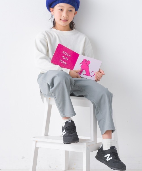 OMNES(オムネス)の「キッズ テーパードイージーパンツ(その他パンツ・キッズ・ベージュ/ブラック/ネイビー/グレー/カーキ/キャメル/ホワイト/チャコール/オリーブ/ブルーグレー/ブルー系その他2/グリーン系その他2/グレー系その他2/ブルー系その他/グリーン系その他/ブラウン系その他/ベージュ系その他/グレー系その他/ホワイト系その他/ブラック系その他・100/110/130/140/120)」の6枚目の写真