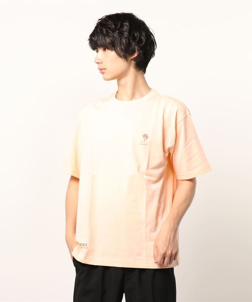 ALWAYS GOOD TIME(オルウェイズグッドタイム)の「【QUE/キュー】USAコットン ワンポイントロゴTシャツ(Tシャツ/カットソー・メンズ・ホワイト/ブラック/ネイビー/グレー/サックスブルー/ピンク/サーモンピンク/オレンジ/レモンイエロー/イエロー系その他/ブルー/ラベンダー・L/XL/M)」の17枚目の写真