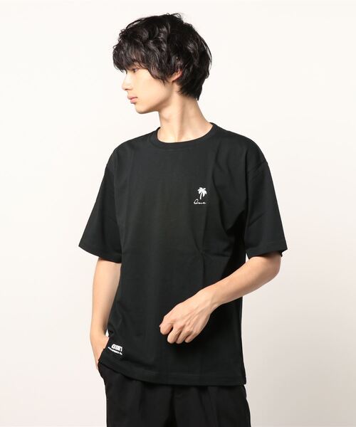 ALWAYS GOOD TIME(オルウェイズグッドタイム)の「【QUE/キュー】USAコットン ワンポイントロゴTシャツ(Tシャツ/カットソー・メンズ・ホワイト/ブラック/ネイビー/グレー/サックスブルー/ピンク/サーモンピンク/オレンジ/レモンイエロー/イエロー系その他/ブルー/ラベンダー・L/XL/M)」の15枚目の写真