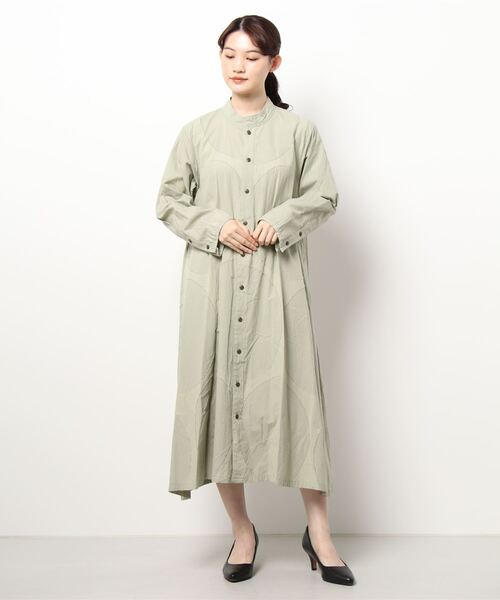 売れ筋がひ新作 ビッグサークルジャカードワンピース 前開き ワンピース Casaldecreacion Com