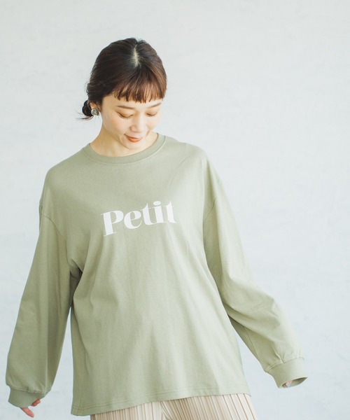 pairmanon（ペアマノン）の「【へビーウェイトUSAコットン100%】【ママサイズ】オリジナルロゴプリントロンT（Tシャツ/カットソー・レディース・ブラウン系その他/グリーン系その他/ブラック系その他3/ホワイト系その他2/ホワイト系その他/ブラウン系その他7/ブラック系その他/ベージュ系その他4/ブラック系その他2/ホワイト系その他3・FREE）」の10枚目の写真