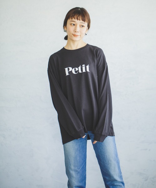 pairmanon（ペアマノン）の「【へビーウェイトUSAコットン100%】【ママサイズ】オリジナルロゴプリントロンT（Tシャツ/カットソー・レディース・ブラウン系その他/グリーン系その他/ブラック系その他3/ホワイト系その他2/ホワイト系その他/ブラウン系その他7/ブラック系その他/ベージュ系その他4/ブラック系その他2/ホワイト系その他3・FREE）」の12枚目の写真