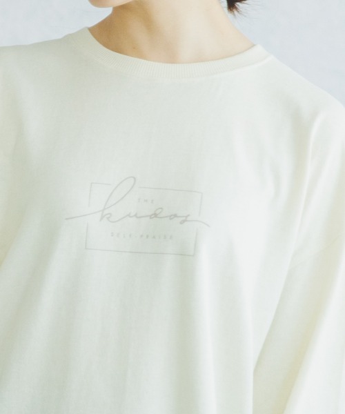 pairmanon（ペアマノン）の「【へビーウェイトUSAコットン100%】【ママサイズ】オリジナルロゴプリントロンT（Tシャツ/カットソー・レディース・ブラウン系その他/グリーン系その他/ブラック系その他3/ホワイト系その他2/ホワイト系その他/ブラウン系その他7/ブラック系その他/ベージュ系その他4/ブラック系その他2/ホワイト系その他3・FREE）」の18枚目の写真