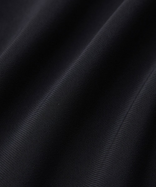 VIS（ビス）の「【選べる着丈】【洗える】【セットアップ対応】シワになりにくい美人丈、ノーカラージャケット（ノーカラージャケット・レディース・ブラック/ベージュ/ダークラベンダー・TM/TS/S/M）」の15枚目の写真