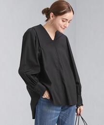 green label relaxing | ＜Tavii＞ スクエア ネック ボリューム スリーブ ブラウス(シャツ/ブラウス)