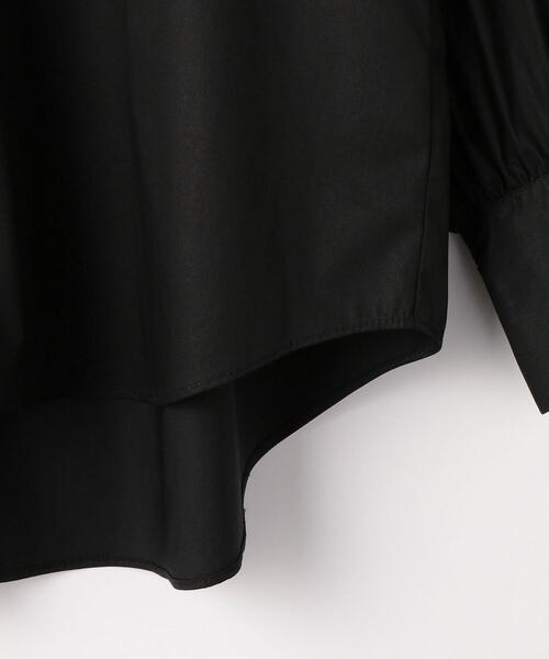 green label relaxing（グリーンレーベルリラクシング）の「＜Tavii＞ スクエア ネック ボリューム スリーブ ブラウス（シャツ/ブラウス・レディース・ブラック/オフホワイト・FREE）」の15枚目の写真