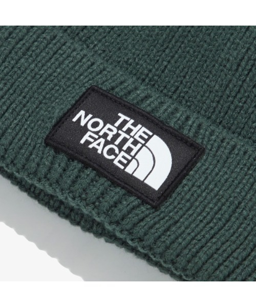 THE NORTH FACE(ザノースフェイス)の「THE NORTH FACE / TNF LOGO BOX CUFFED BEANIE(ニットキャップ/ビーニー・レディース・ブラック/ベージュ/ダークグリーン・FREE)」の15枚目の写真