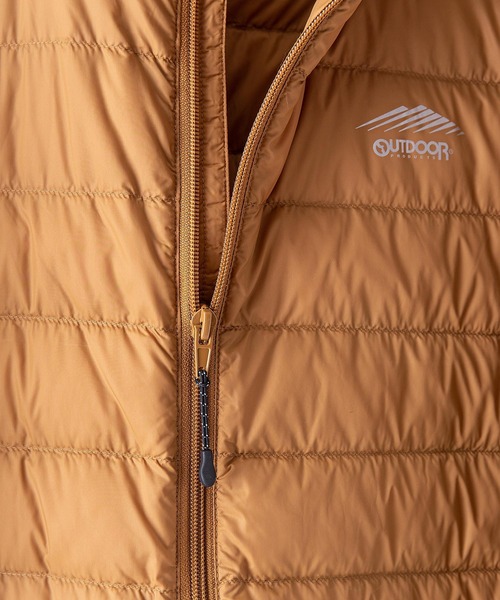 OUTDOOR PRODUCTS(アウトドアプロダクツ)の「【OUTDOOR PRODUCTS/アウトドアプロダクツ】軽量ダウン スタンドライトジャケット 撥水透湿防風ポケッタブル(パッカブル)700フィルパワー(ダウンジャケット/コート・メンズ・オリーブ/ダークベージュ/チャコールグレー/ブラック/ネイビー/ブルー系その他・LARGE/SMALL/XX-LARGE/X-LARGE/MEDIUM)」の12枚目の写真