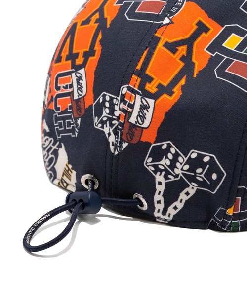 ROMANTIC CROWN(ロマンティッククラウン)の「【ROMANTIC CROWN】FLOWER ARTWORK CAMP CAP / ロマンティッククラウン フラワー アートワーク グラフィック キャンプ キャップ(キャップ・メンズ・オートミール/ネイビー・FREE)」の17枚目の写真