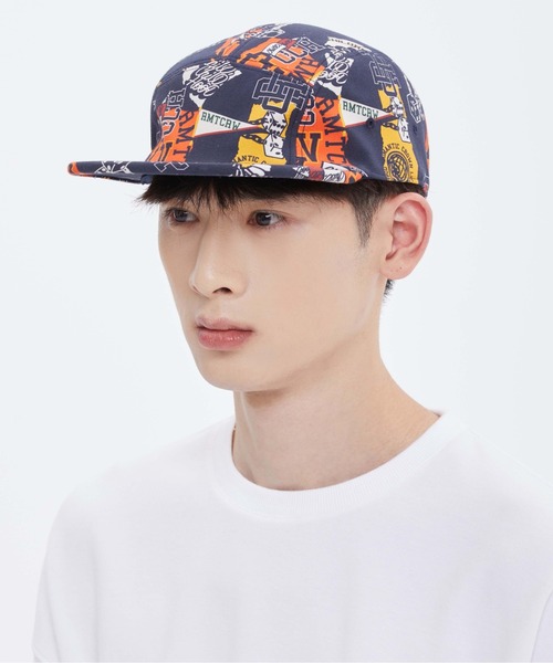 ROMANTIC CROWN(ロマンティッククラウン)の「【ROMANTIC CROWN】FLOWER ARTWORK CAMP CAP / ロマンティッククラウン フラワー アートワーク グラフィック キャンプ キャップ(キャップ・メンズ・オートミール/ネイビー・FREE)」の19枚目の写真