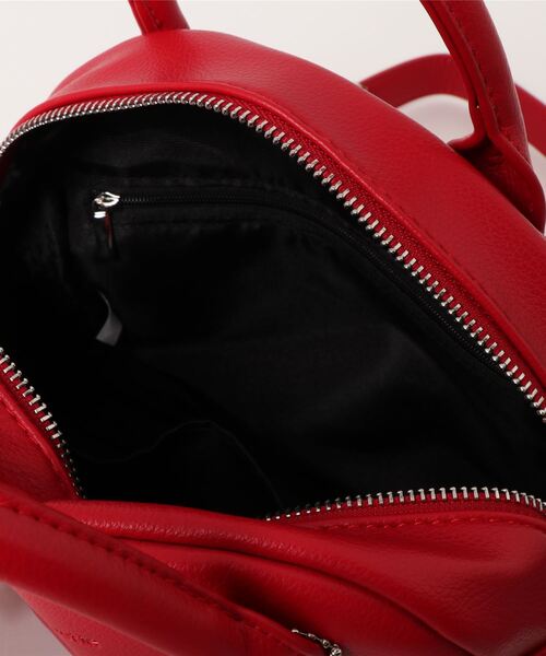 jouetie（ジュエティ）の「【jouetie / ジュエティ】 グレインPU ライダース ミニボストンバッグ（ボストンバッグ・レディース・アイボリー/ベージュ/ダークグリーン/ブラック/ワイン/キャメル/ネイビー/レッド/ダークブラウン/シルバー・FREE）」の14枚目の写真