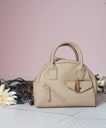 jouetie（ジュエティ）の「【jouetie / ジュエティ】 グレインPU ライダース ミニボストンバッグ（ボストンバッグ）」