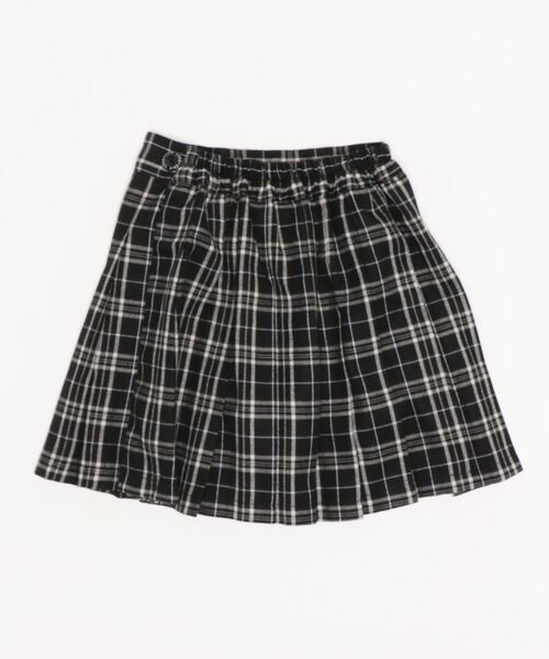 LOVETOXIC（ラブトキシック）の「チェックプリーツスカパン（スカート・キッズ・エンジ/ベージュ/ブラック/ブラウン/サックスブルー/ラベンダー・M/SS/L/S）」の16枚目の写真
