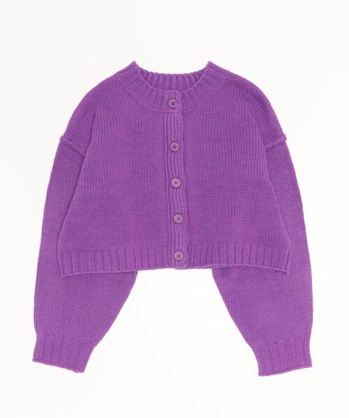 Per sist ence（パーシエンス）の「Per sist ence/パーシエンス　2WAY ショートカーディガン（カーディガン/ボレロ・レディース・ブラウン/ブラック/アイボリー/ベージュ/オフホワイト/ブルー/グリーン/ピンク/パープル/ブラック×ブラック・FREE）」の9枚目の写真