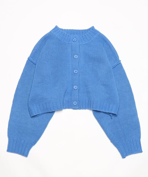 Per sist ence（パーシエンス）の「Per sist ence/パーシエンス　2WAY ショートカーディガン（カーディガン/ボレロ・レディース・ブラウン/ブラック/アイボリー/ベージュ/オフホワイト/ブルー/グリーン/ピンク/パープル/ブラック×ブラック・FREE）」の8枚目の写真