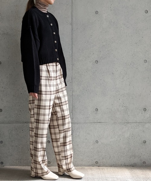 Per sist ence（パーシエンス）の「Per sist ence/パーシエンス　2WAY ショートカーディガン（カーディガン/ボレロ・レディース・ブラウン/ブラック/アイボリー/ベージュ/オフホワイト/ブルー/グリーン/ピンク/パープル/ブラック×ブラック・FREE）」の15枚目の写真