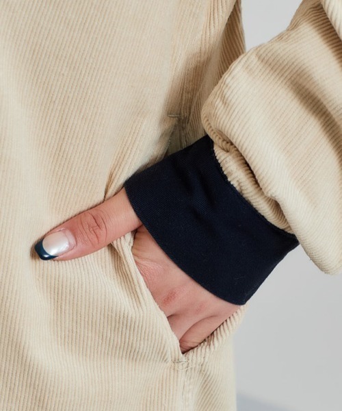 cepo（セポ）の「コーデュロイ バイカラーコート（その他アウター