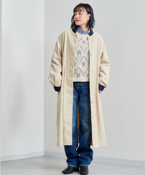 cepo（セポ）の「コーデュロイ バイカラーコート（その他アウター