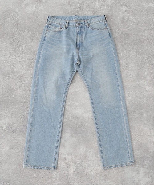 417 EDIFICE（フォーワンセブンエディフィス）の「【fosterr / フォスター】 5ポケットスリムデニム（デニムパンツ・メンズ・ブラック/サックスブルー・SMALL/MEDIUM/LARGE）」の7枚目の写真