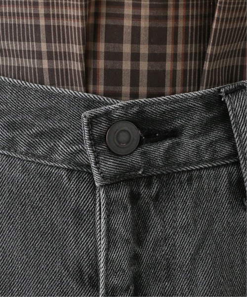 417 EDIFICE（フォーワンセブンエディフィス）の「【fosterr / フォスター】 5ポケットスリムデニム（デニムパンツ・メンズ・ブラック/サックスブルー・SMALL/MEDIUM/LARGE）」の15枚目の写真