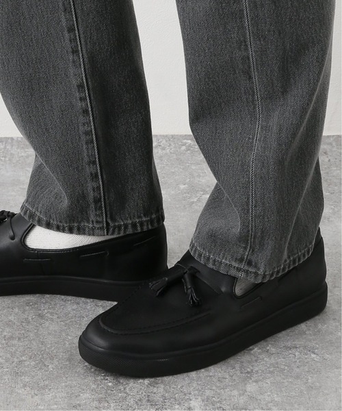 417 EDIFICE（フォーワンセブンエディフィス）の「【fosterr / フォスター】 5ポケットスリムデニム（デニムパンツ・メンズ・ブラック/サックスブルー・SMALL/MEDIUM/LARGE）」の5枚目の写真