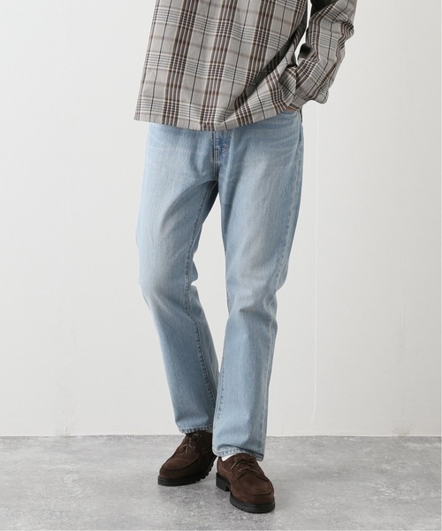 417 EDIFICE（フォーワンセブンエディフィス）の「【fosterr / フォスター】 5ポケットスリムデニム（デニムパンツ・メンズ・ブラック/サックスブルー・SMALL/MEDIUM/LARGE）」の6枚目の写真