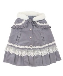 axes femme（アクシーズファム）の「ローズフリルケープコート