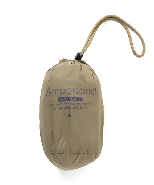 Ampersand(アンパサンド)の「ライトダウンベスト_撥水加工(ダウンベスト・キッズ・カーキ/ブラック/イエロー/グレー/ピンク/ベージュ・110/120/140/90/100/130/80)」の16枚目の写真