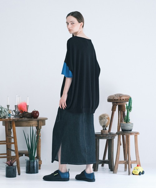 bedsidedrama ニットセーター bedsidedrama (ベッドサイドドラマ) | Currency YES knit