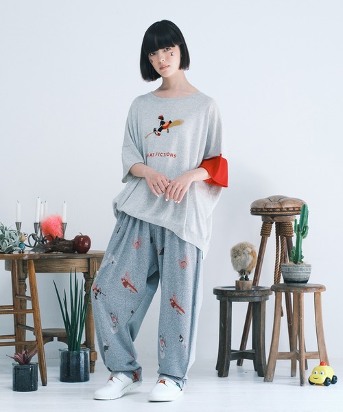 bedsidedrama（ベットサイドドラマ）の「GREAT FICTION Knit（ニット/セーター・レディース・ブラック/グレー・1）」の3枚目の写真