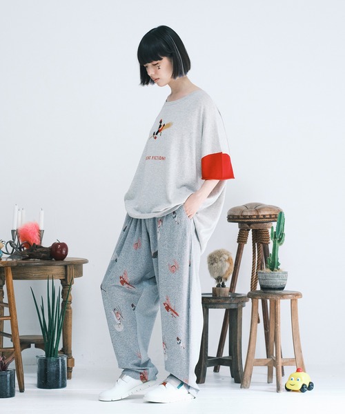 bedsidedrama（ベットサイドドラマ）の「GREAT FICTION Knit（ニット/セーター・レディース・ブラック/グレー・1）」の4枚目の写真