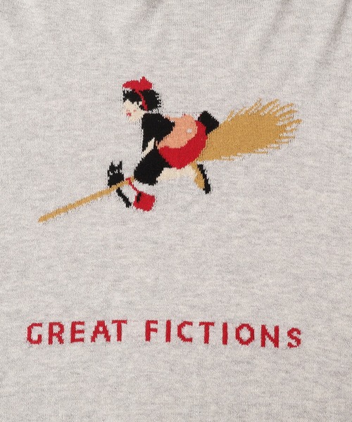 bedsidedrama（ベットサイドドラマ）の「GREAT FICTION Knit（ニット/セーター・レディース・ブラック/グレー・1）」の13枚目の写真