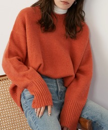 Auntie Rosa Holiday | カラークルーニットプルオーバー(ニット/セーター)