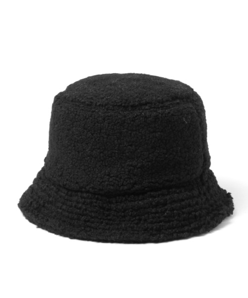 niko and...（ニコアンド）の「オリジナルボアバケットハット（ハット・レディース・ブラック/マスタード/アイボリー・FREE）」の4枚目の写真