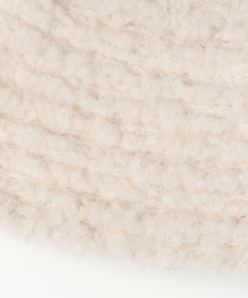 niko and...（ニコアンド）の「オリジナルボアバケットハット（ハット・レディース・ブラック/マスタード/アイボリー・FREE）」の7枚目の写真