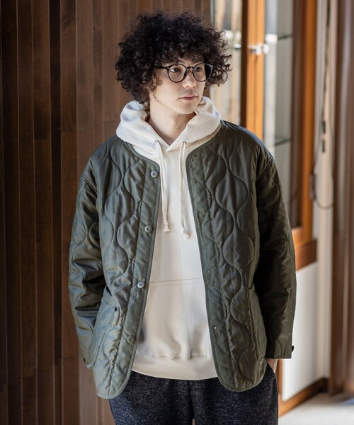 THE SHOP TK （ザ ショップ ティーケー ）の「◆M65ビッグシルエット3WAYモッズコート（ミリタリージャケット・メンズ・ブラック/カーキ/サンドベージュ・01/02/03/04/05）」の13枚目の写真