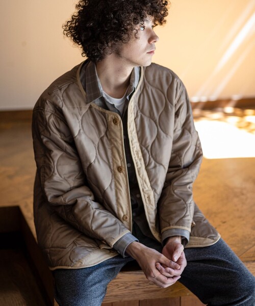 THE SHOP TK （ザ ショップ ティーケー ）の「◆M65ビッグシルエット3WAYモッズコート（ミリタリージャケット・メンズ・ブラック/カーキ/サンドベージュ・01/02/03/04/05）」の10枚目の写真