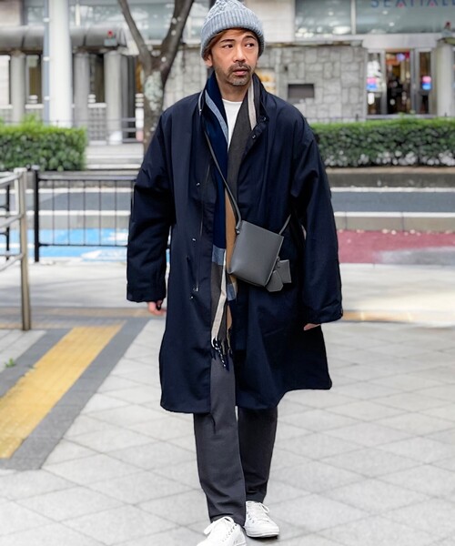 THE SHOP TK （ザ ショップ ティーケー ）の「◆M65ビッグシルエット3WAYモッズコート（ミリタリージャケット・メンズ・ブラック/カーキ/サンドベージュ・01/02/03/04/05）」の20枚目の写真