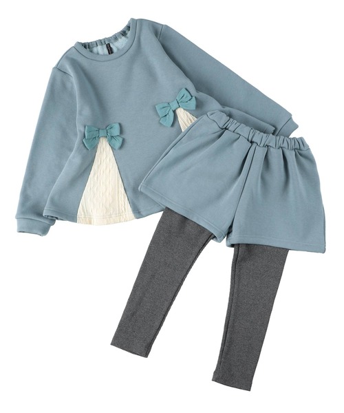 la poche biscuit（ラポシェビスキュイ）の「裏シャギーワンマイルウェア（ルームウェア/パジャマ・キッズ・ブラウン/ピンク/ブルー・120/130/100/110/140/80/90）」の5枚目の写真