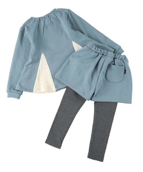 la poche biscuit（ラポシェビスキュイ）の「裏シャギーワンマイルウェア（ルームウェア/パジャマ・キッズ・ブラウン/ピンク/ブルー・120/130/100/110/140/80/90）」の9枚目の写真