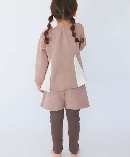 la poche biscuit（ラポシェビスキュイ）の「裏シャギーワンマイルウェア（ルームウェア/パジャマ・キッズ・ブラウン/ピンク/ブルー・120/130/100/110/140/80/90）」の11枚目の写真