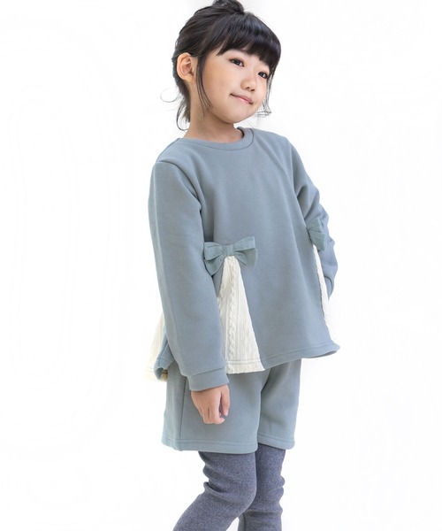 la poche biscuit（ラポシェビスキュイ）の「裏シャギーワンマイルウェア（ルームウェア/パジャマ・キッズ・ブラウン/ピンク/ブルー・120/130/100/110/140/80/90）」の14枚目の写真