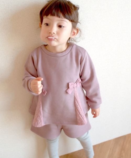 la poche biscuit（ラポシェビスキュイ）の「裏シャギーワンマイルウェア（ルームウェア/パジャマ・キッズ・ブラウン/ピンク/ブルー・120/130/100/110/140/80/90）」の15枚目の写真