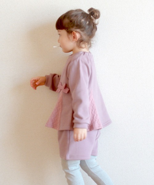 la poche biscuit（ラポシェビスキュイ）の「裏シャギーワンマイルウェア（ルームウェア/パジャマ・キッズ・ブラウン/ピンク/ブルー・120/130/100/110/140/80/90）」の16枚目の写真