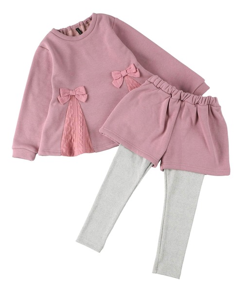 la poche biscuit（ラポシェビスキュイ）の「裏シャギーワンマイルウェア（ルームウェア/パジャマ・キッズ・ブラウン/ピンク/ブルー・120/130/100/110/140/80/90）」の19枚目の写真