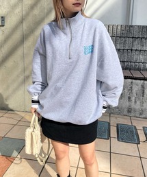 WHO'S WHO gallery | 【SLOPPY/スロッピー】ラインリブハーフジップ(スウェット)