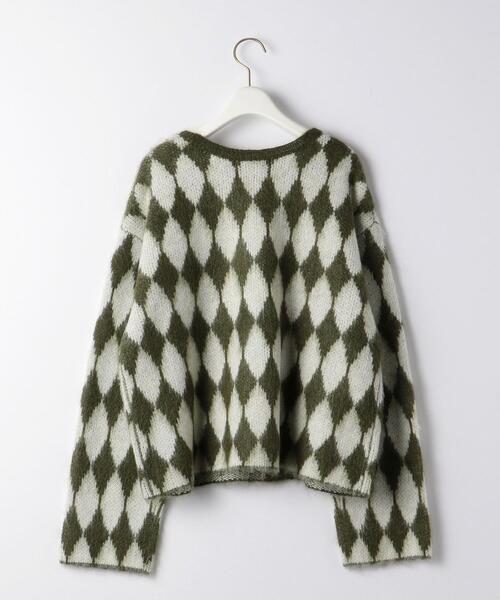 BRACTMENT（ブラクトメント）の「＜BRACTMENT（ブラクトメント）＞BM M/W/N JQ Vネック カーディガン（カーディガン/ボレロ・レディース・ブラック/ケリー・FREE）」の3枚目の写真