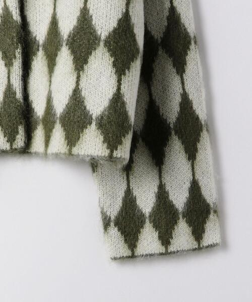 BRACTMENT（ブラクトメント）の「＜BRACTMENT（ブラクトメント）＞BM M/W/N JQ Vネック カーディガン（カーディガン/ボレロ・レディース・ブラック/ケリー・FREE）」の5枚目の写真